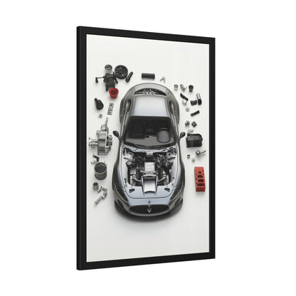Maserati Framed Poster US