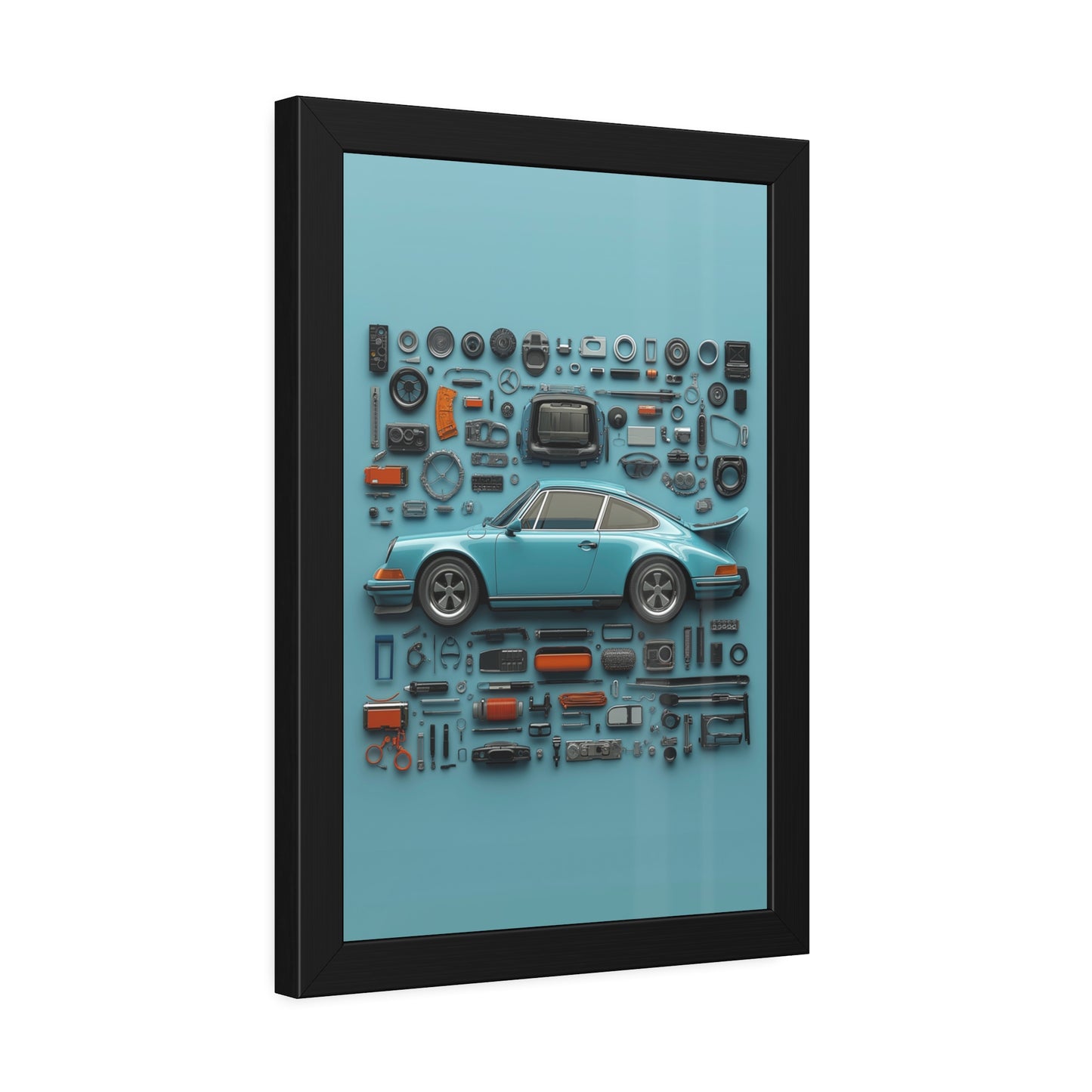 Porsche 911 G Classic Framed Poster US