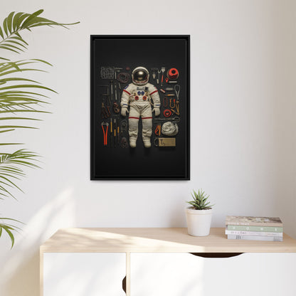 Astronaut Framed Canvas