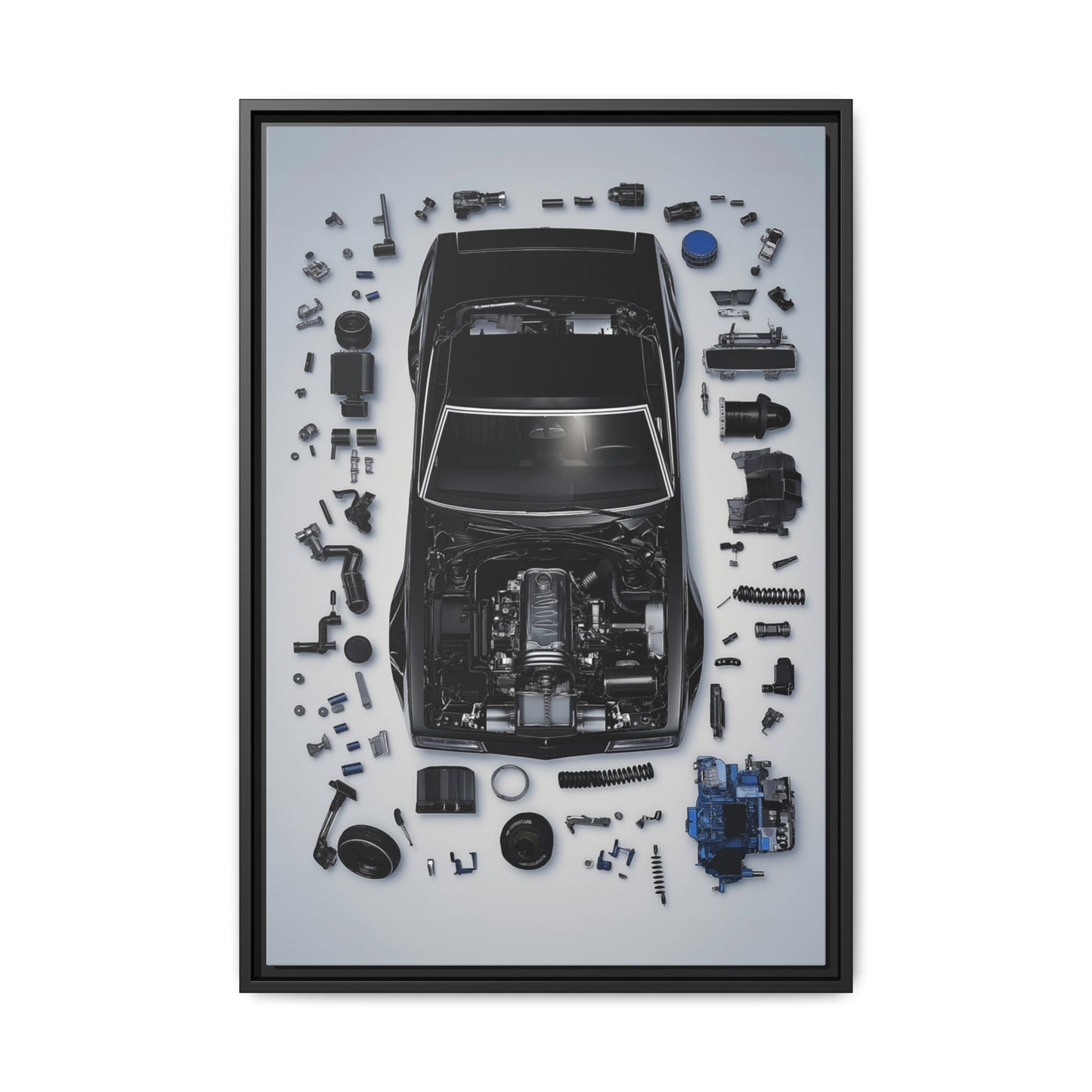 Chevrolet Chevelle SS Framed Canvas