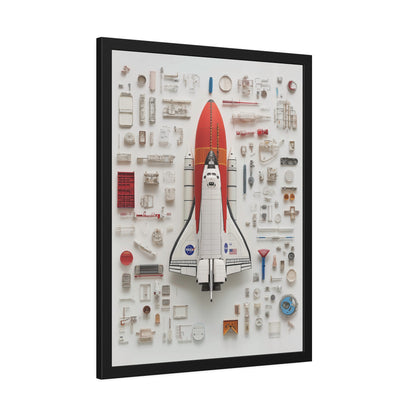 Shuttle Framed Poster US