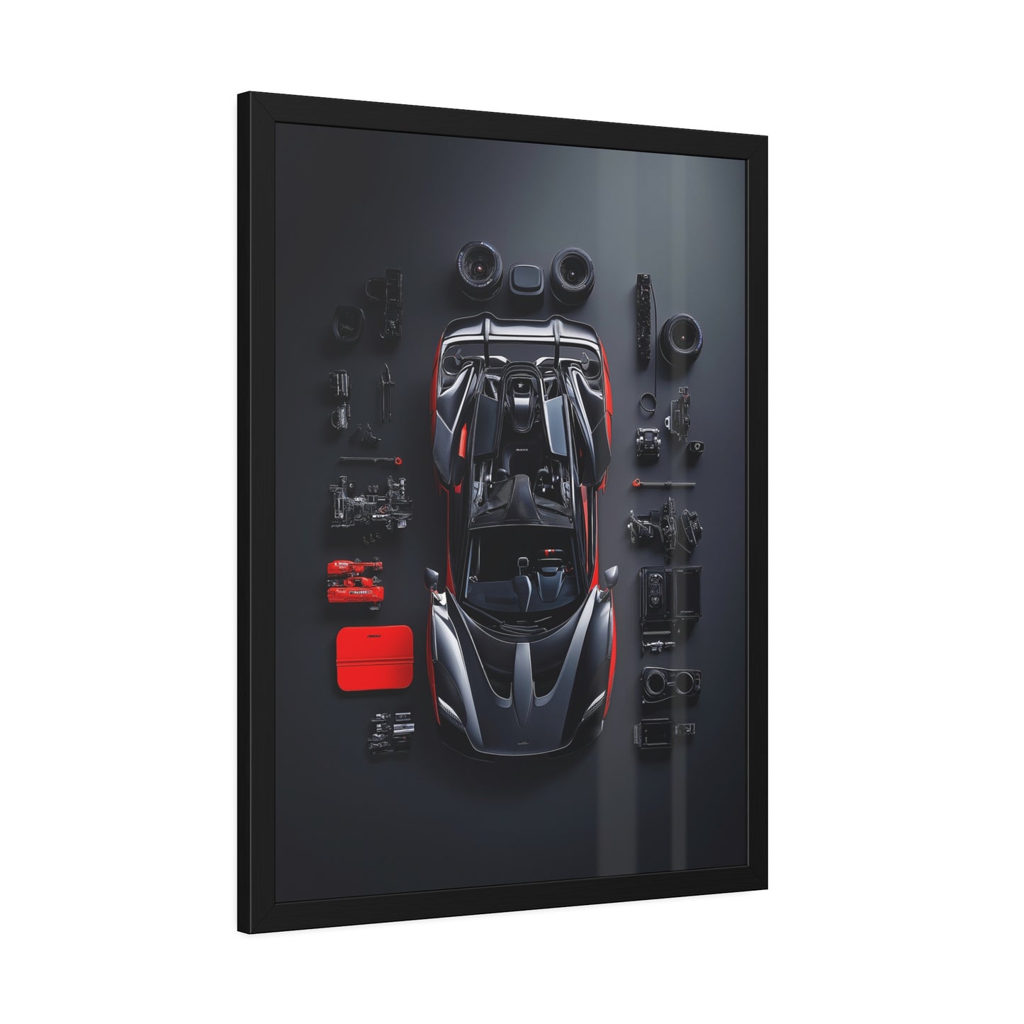 Senna Framed Poster US
