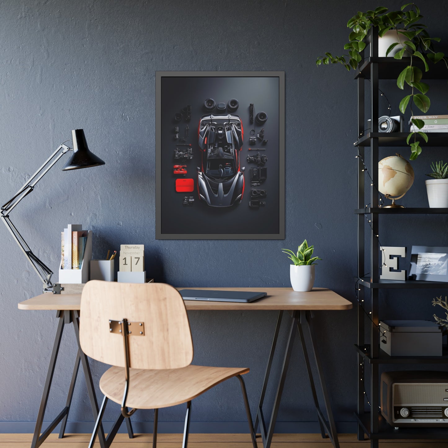 Senna Framed Poster US