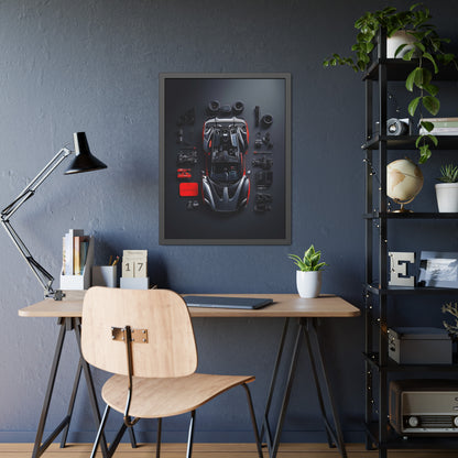 Senna Framed Poster US