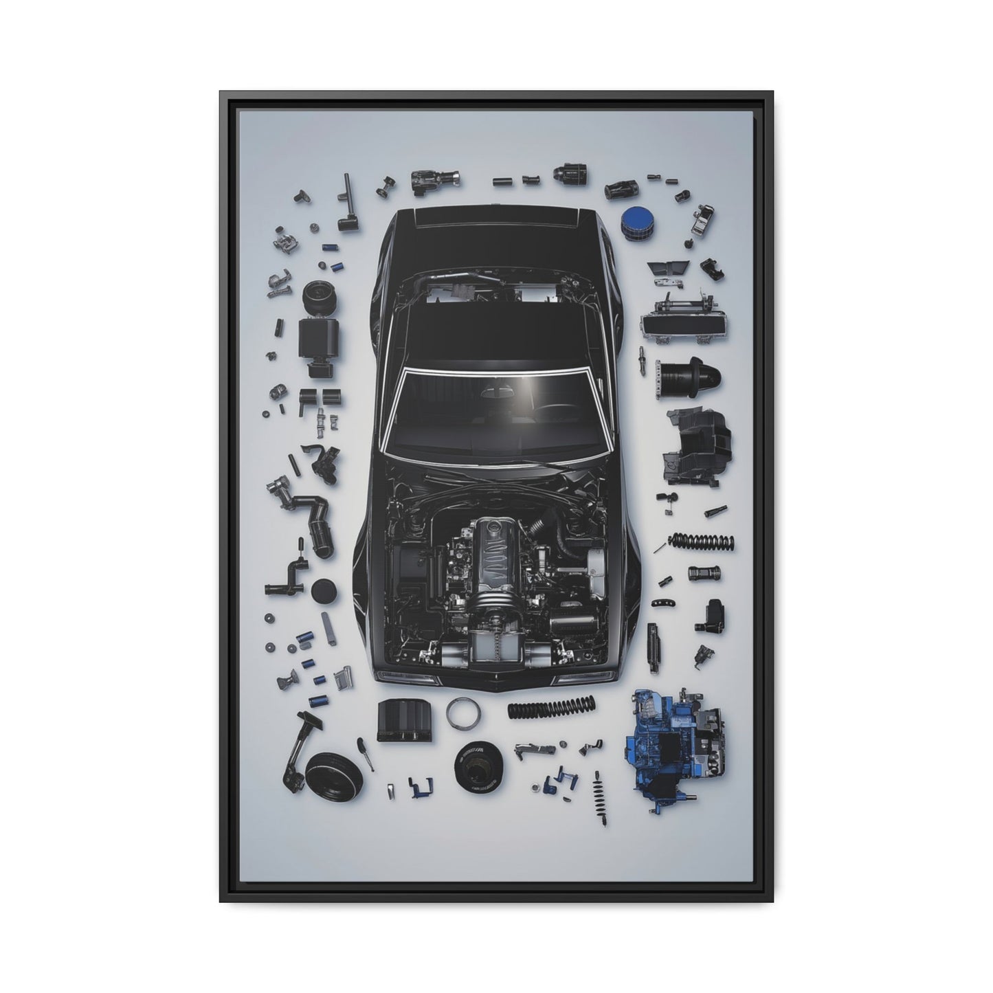 Chevrolet Chevelle SS Framed Canvas