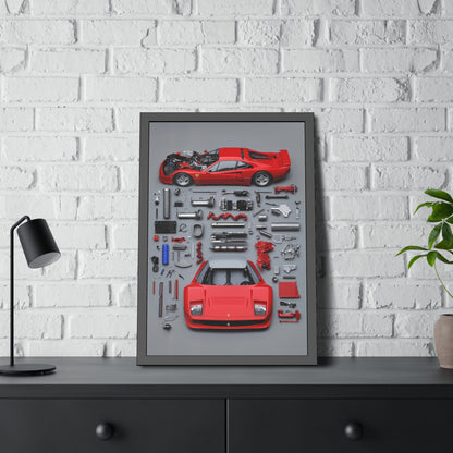 Prototype Classic Ferrari Framed Poster US