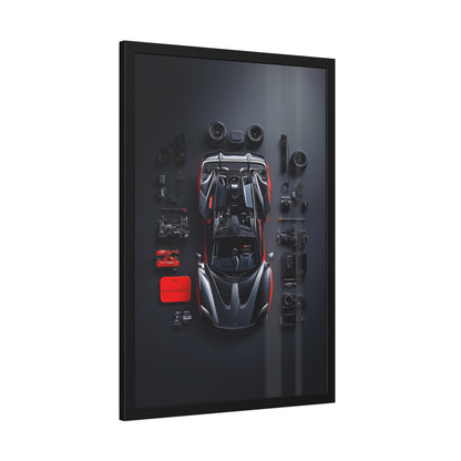 Senna Framed Poster US
