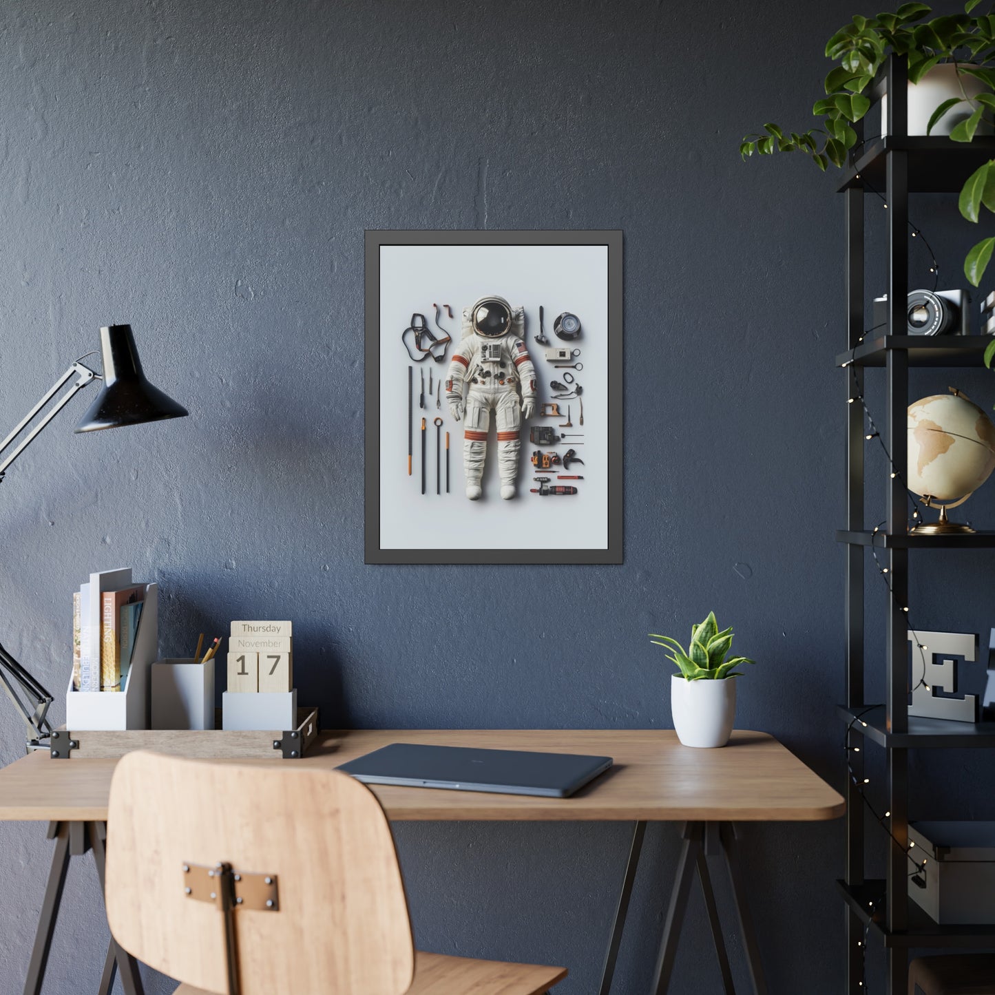 Astronaut Apollo Framed Poster US