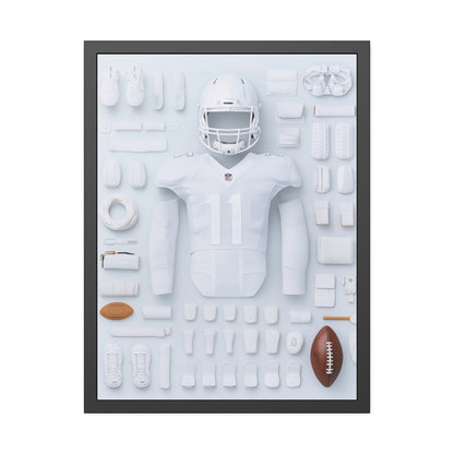 American Football Framed Poster US