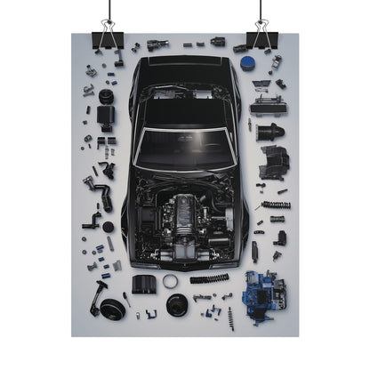 1969 Chevrolet Chevelle SS Rolled Poster