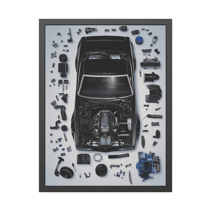 Chevrolet Chevelle SS Framed Poster US