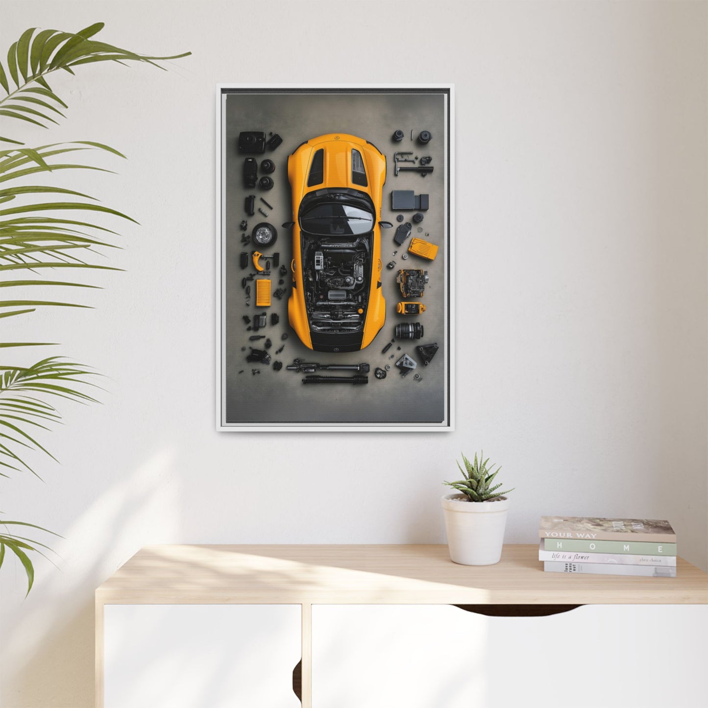 AMG GT Black Series Framed Canvas