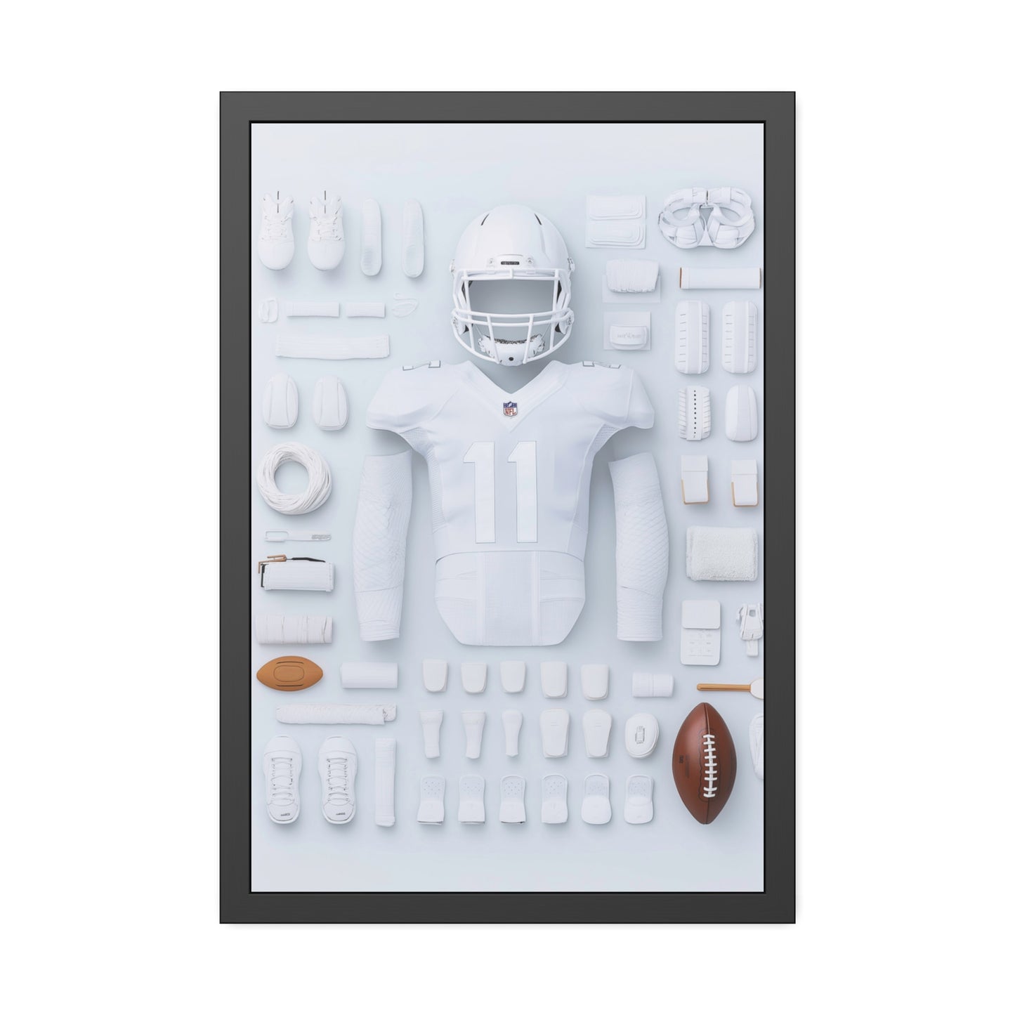 American Football Framed Poster US