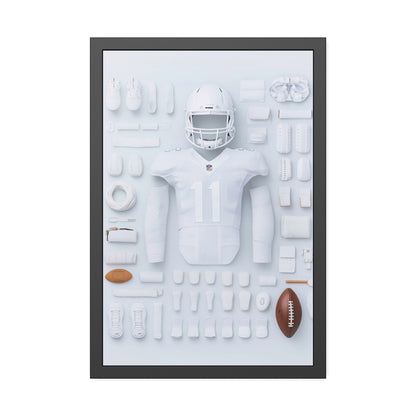 American Football Framed Poster US