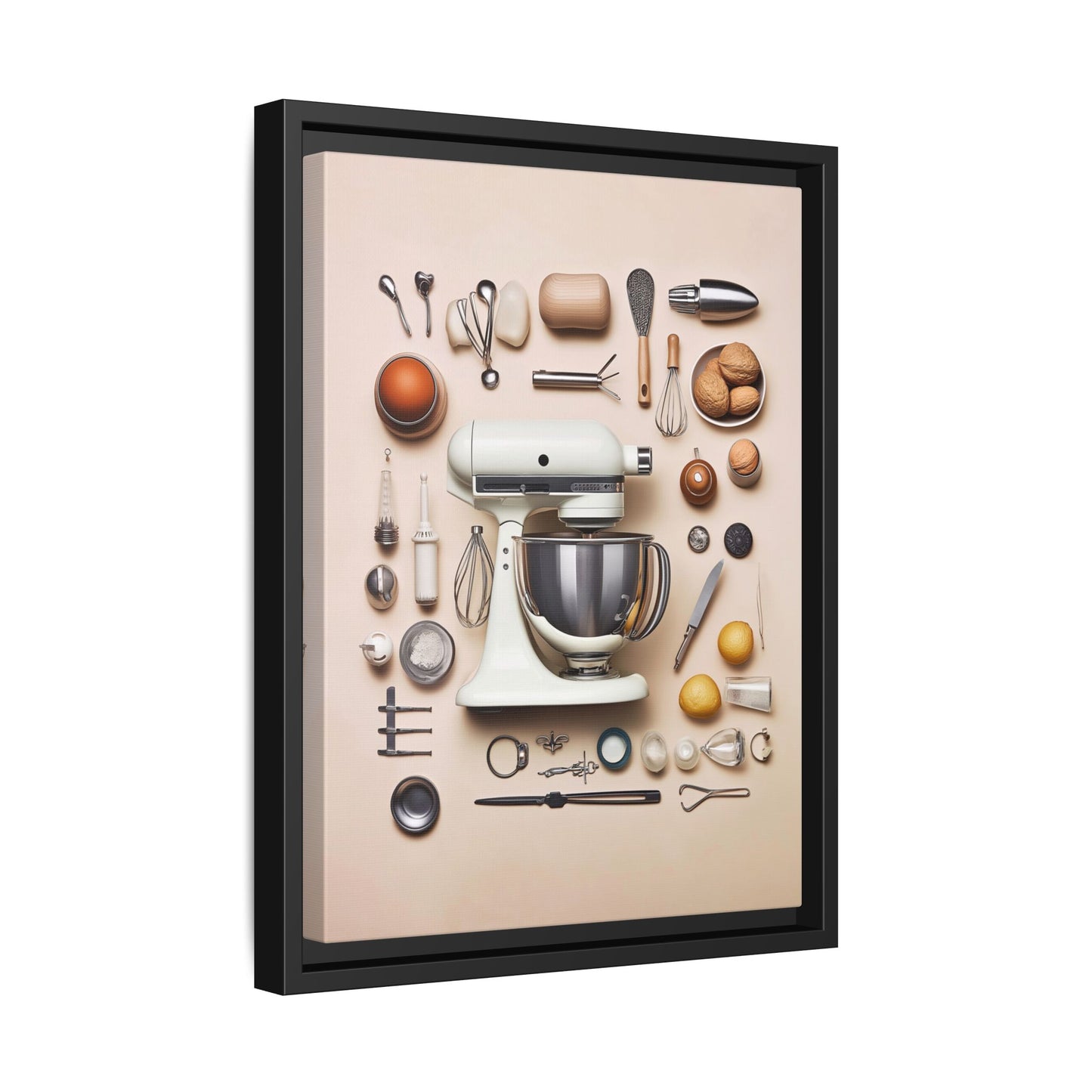 Shaker Shaker Framed Canvas