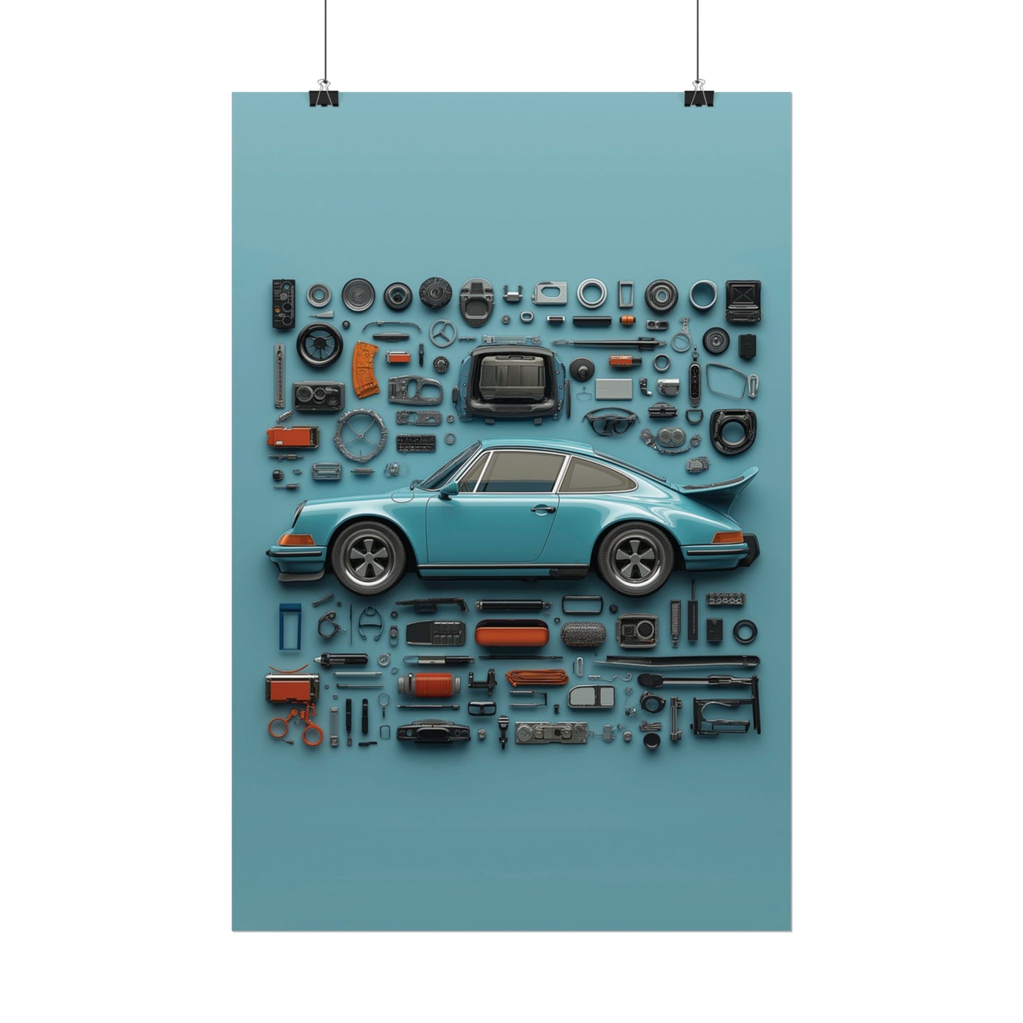 Porsche 911 G Classic Rolled Poster