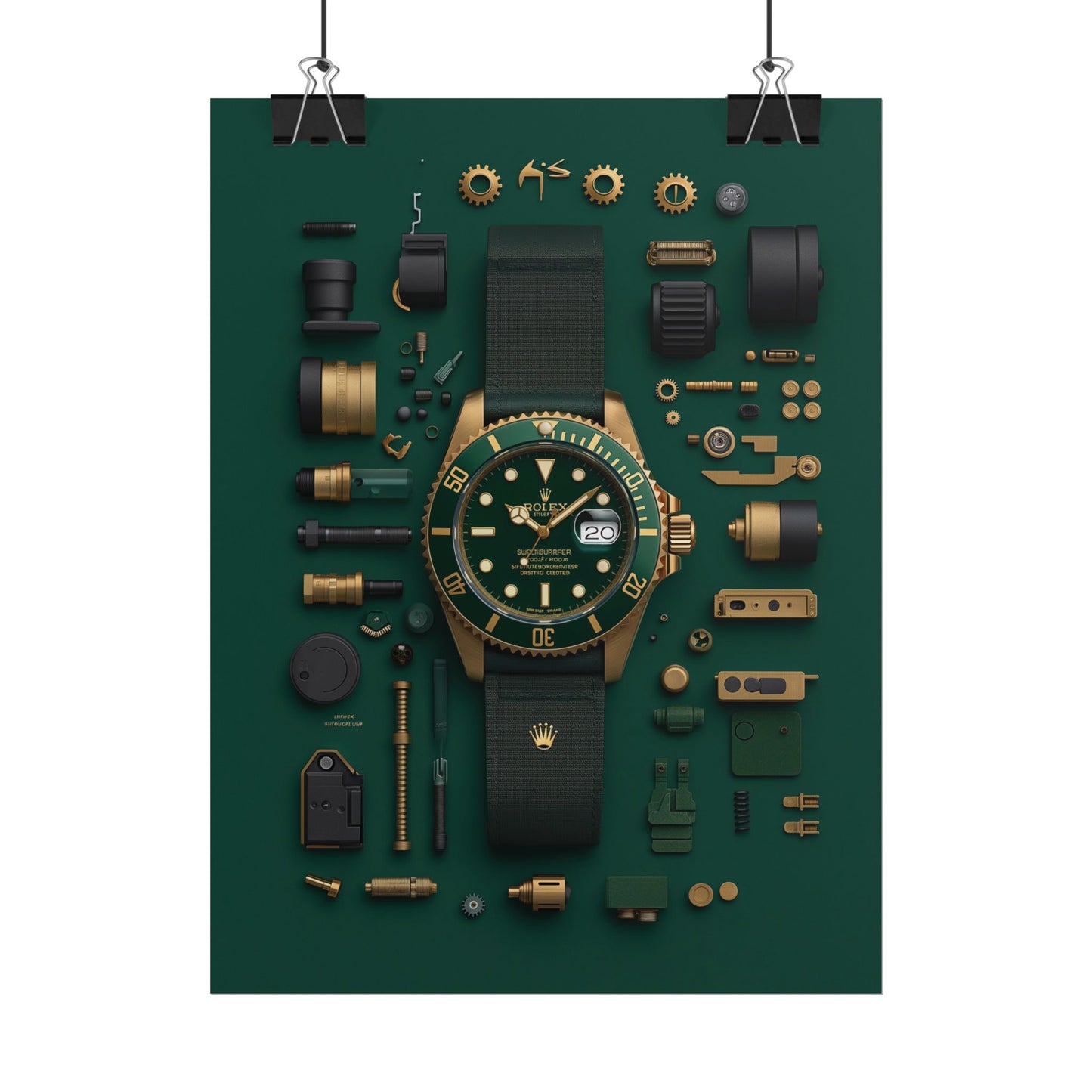 Rolex Rolled Poster