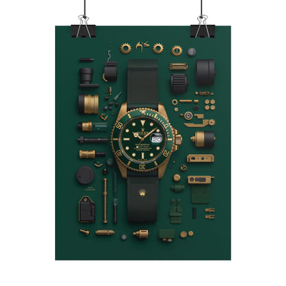 Rolex Rolled Poster