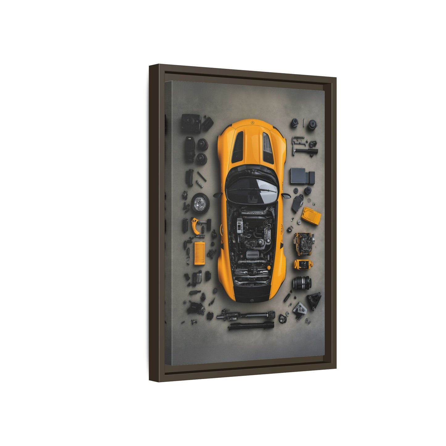 AMG GT Black Series Framed Canvas