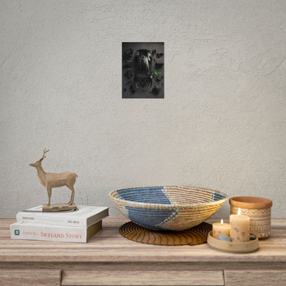 Black Lambo Rolled Poster