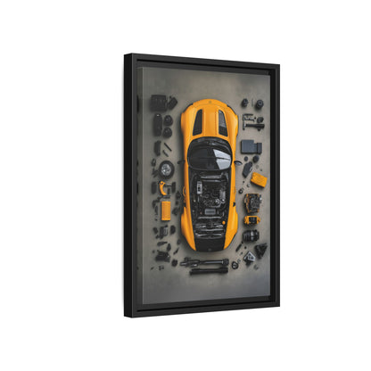 AMG GT Black Series Framed Canvas