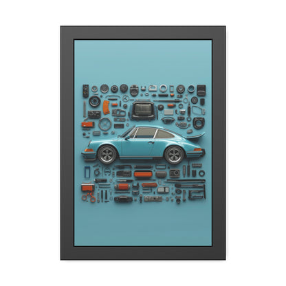 Porsche 911 G Classic Framed Poster US