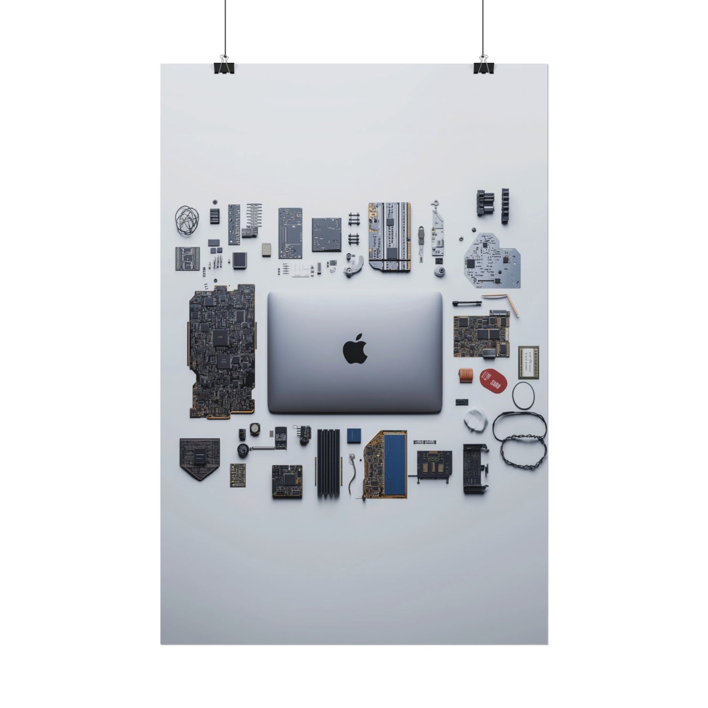 Grey Mac Rolled Poster