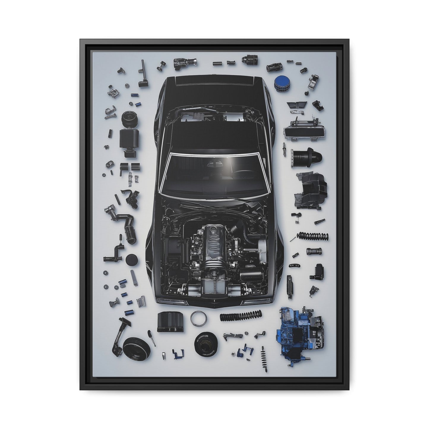 Chevrolet Chevelle SS Framed Canvas