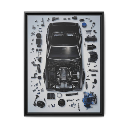 Chevrolet Chevelle SS Framed Canvas