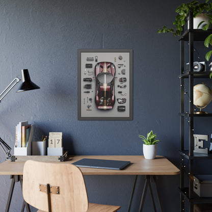 Ford GT Framed Poster US