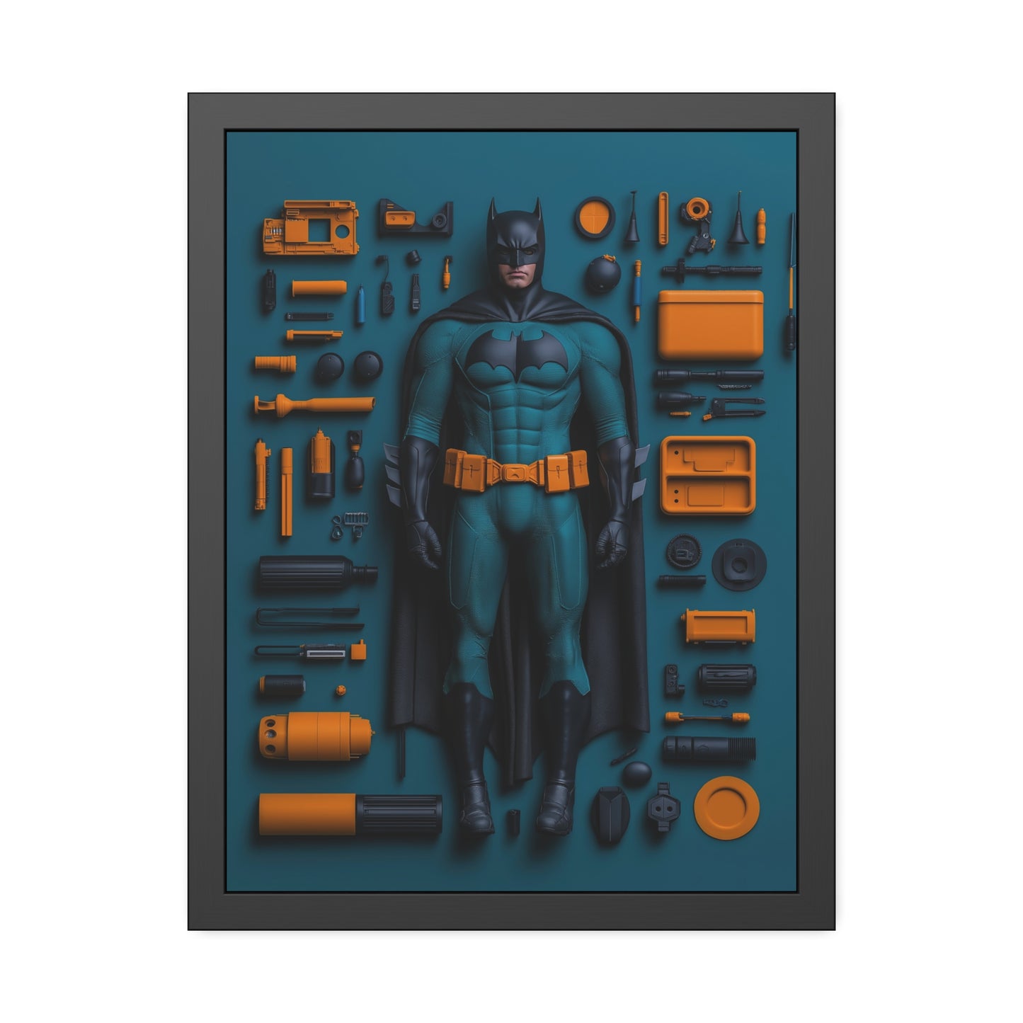 Bat man Framed Poster US