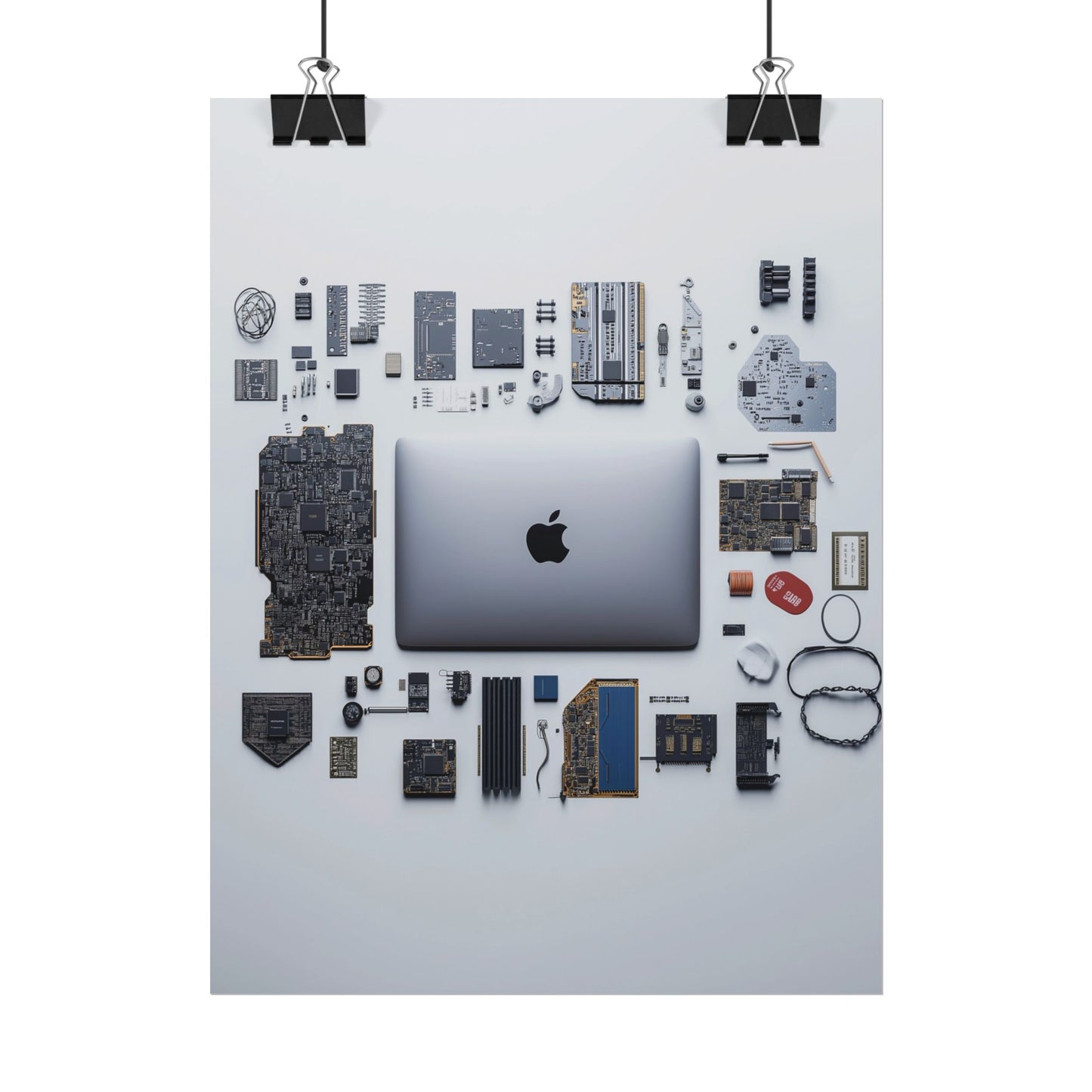 Grey Mac Rolled Poster