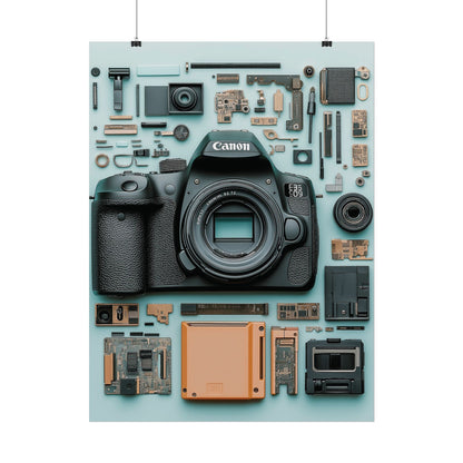 Canon Camera Rolled Poster
