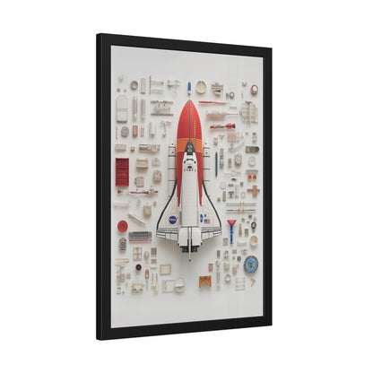 Shuttle Framed Poster US