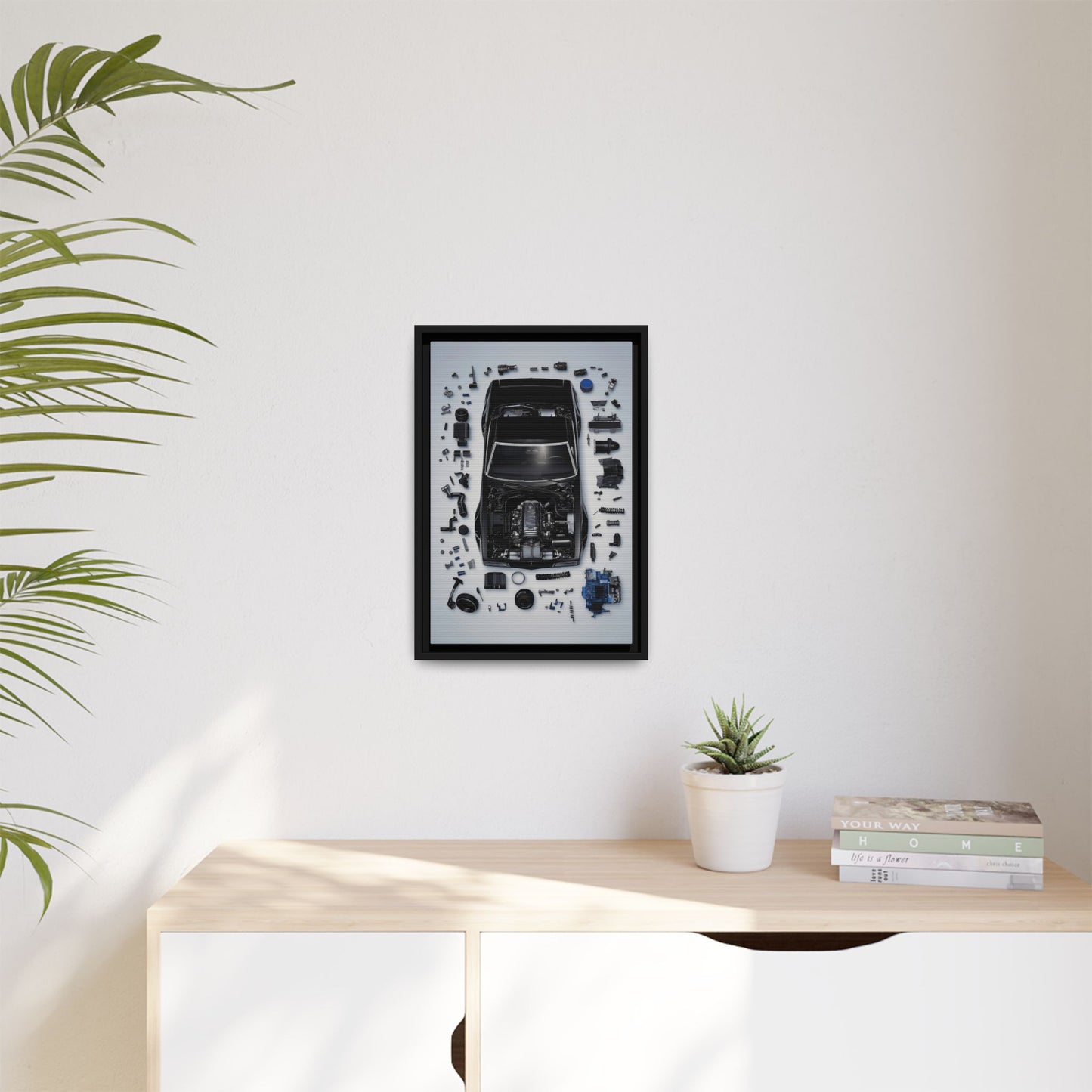 Chevrolet Chevelle SS Framed Canvas