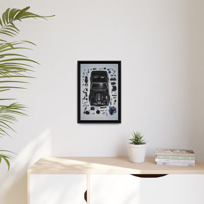 Chevrolet Chevelle SS Framed Canvas