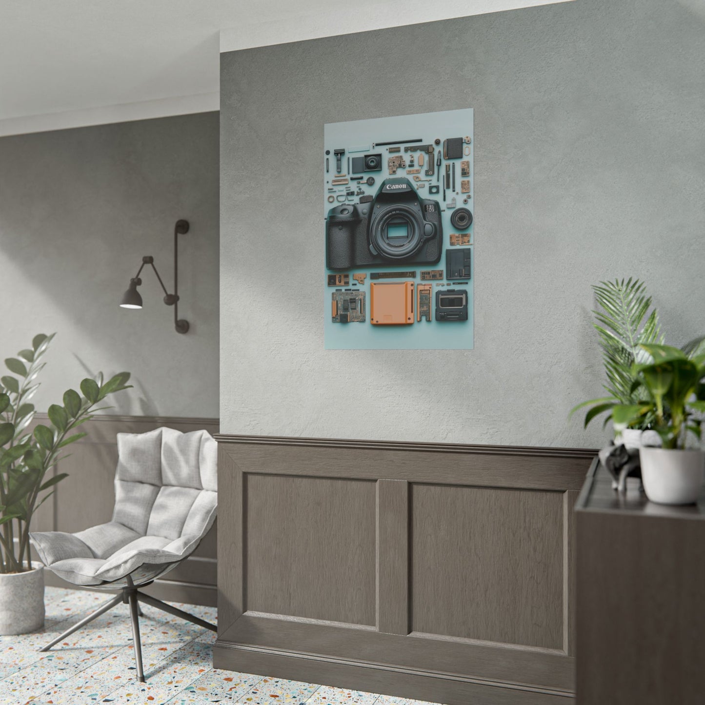 Canon Camera Rolled Poster