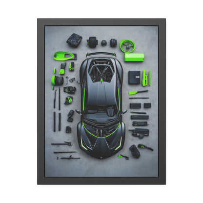Lamborghini Framed Poster US