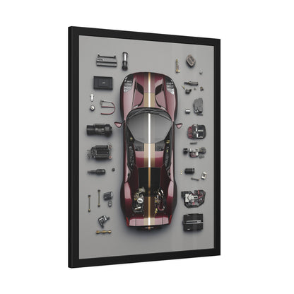 Ford GT Framed Poster US