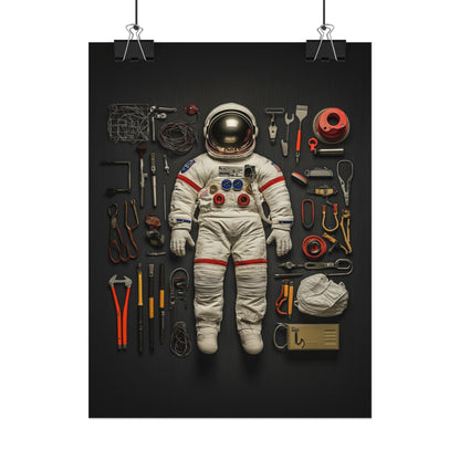 Astronaut Rolled Poster