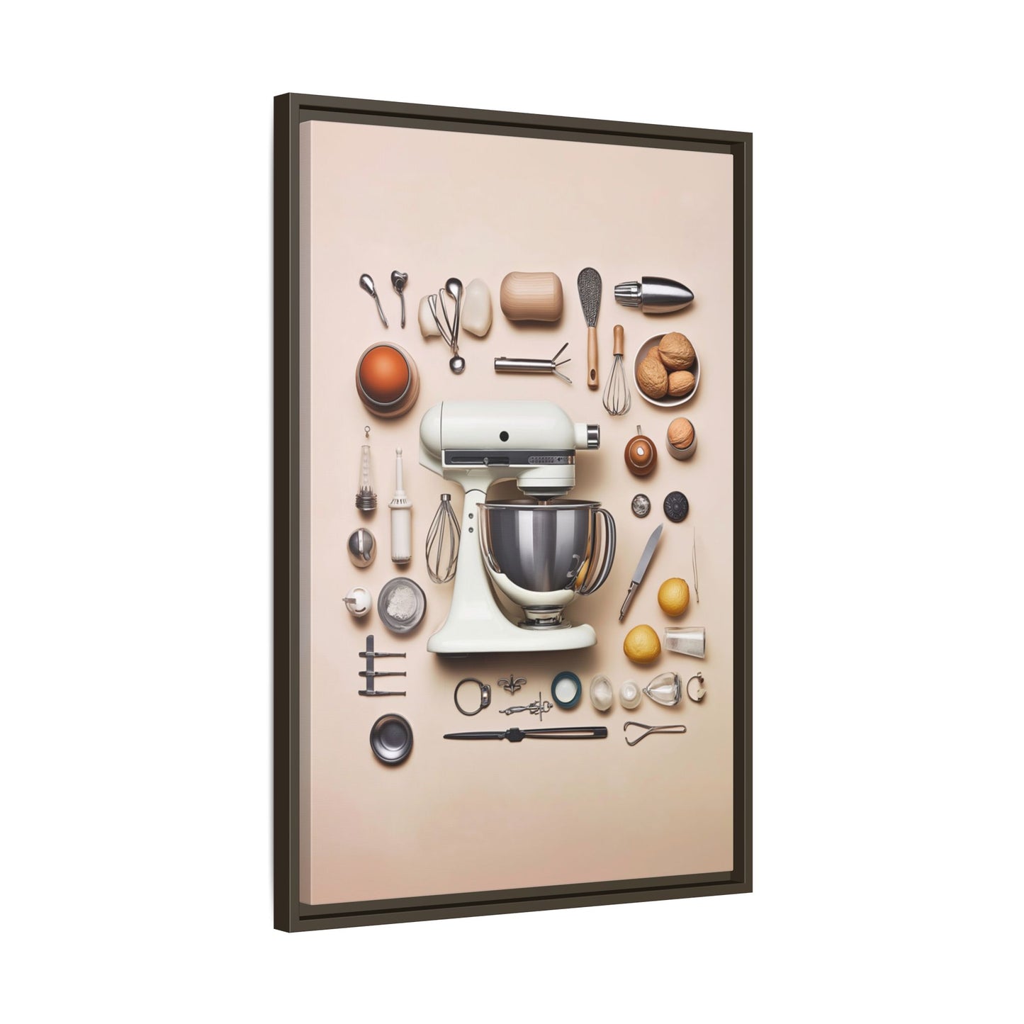 Shaker Shaker Framed Canvas