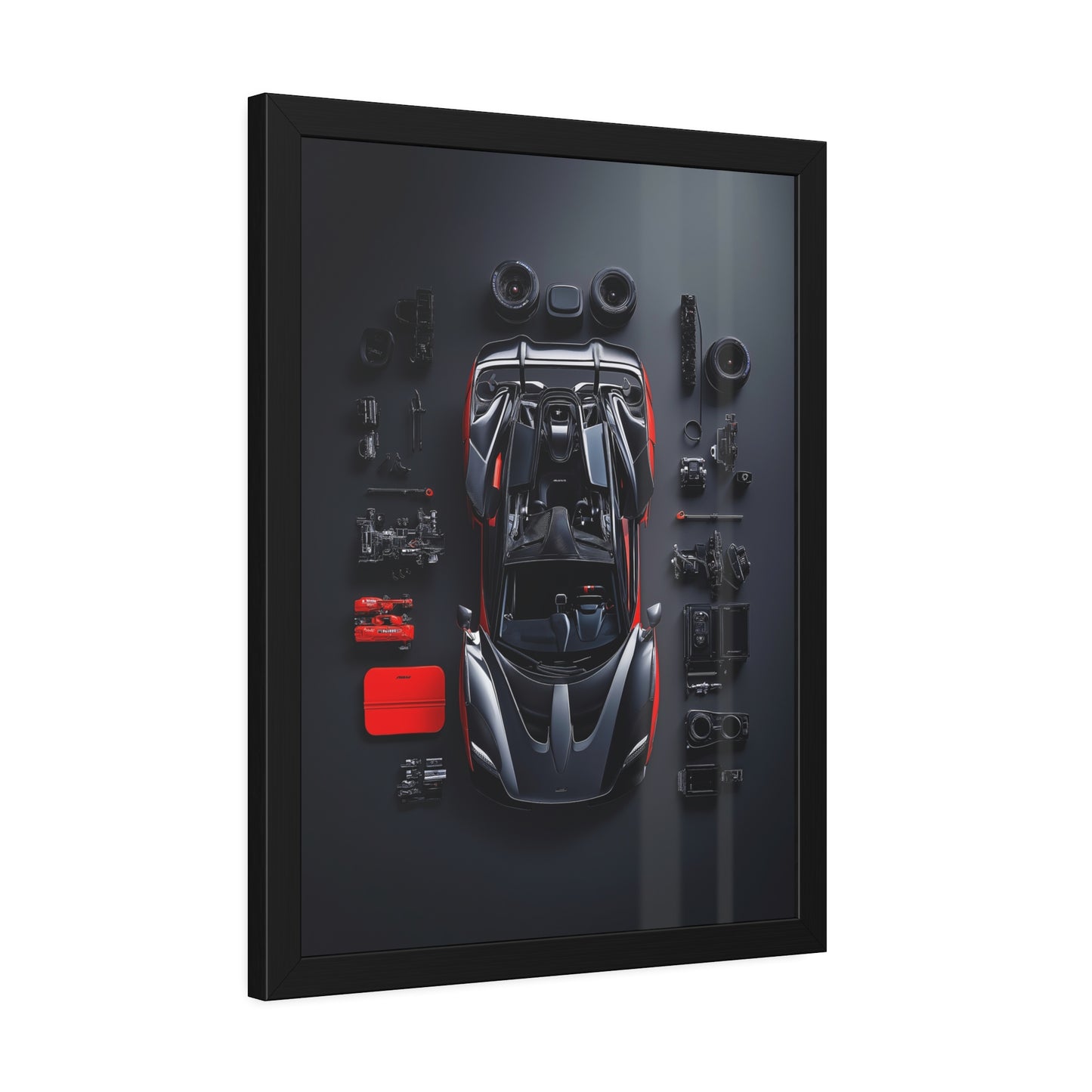 Senna Framed Poster US