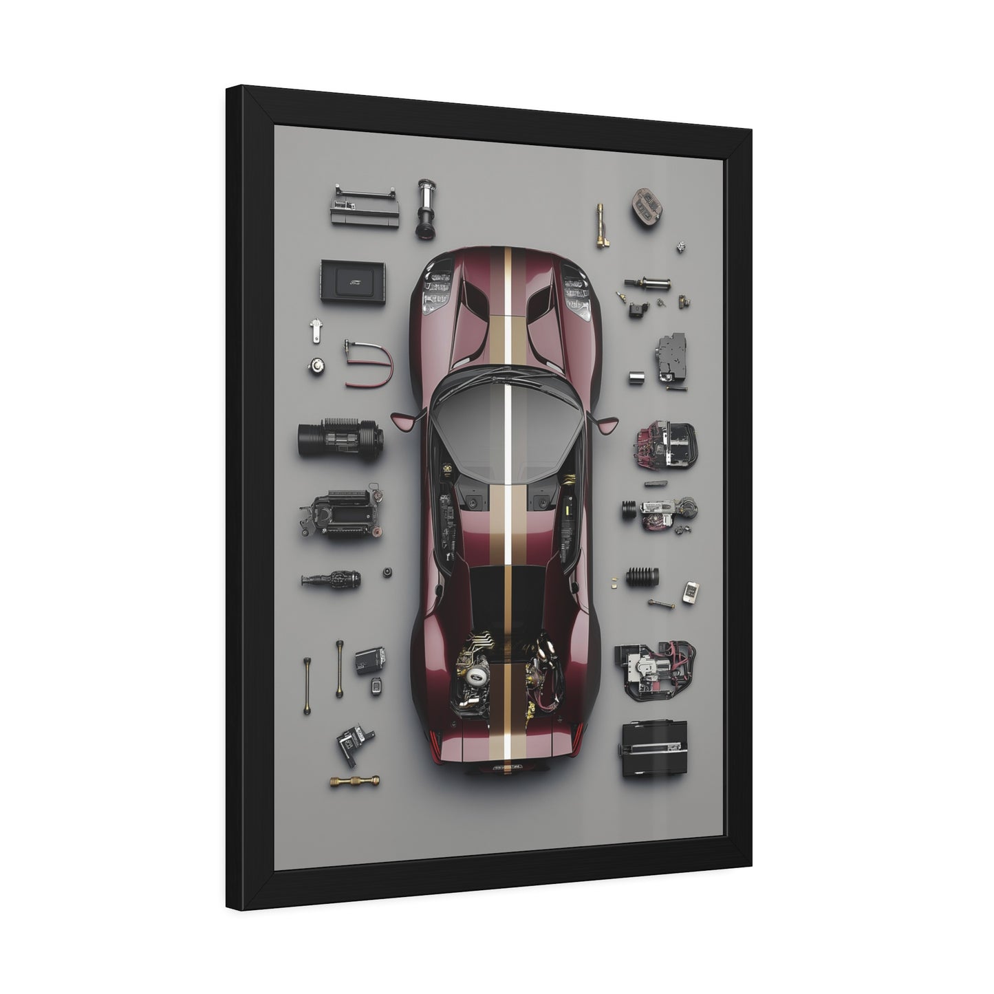 Ford GT Framed Poster US