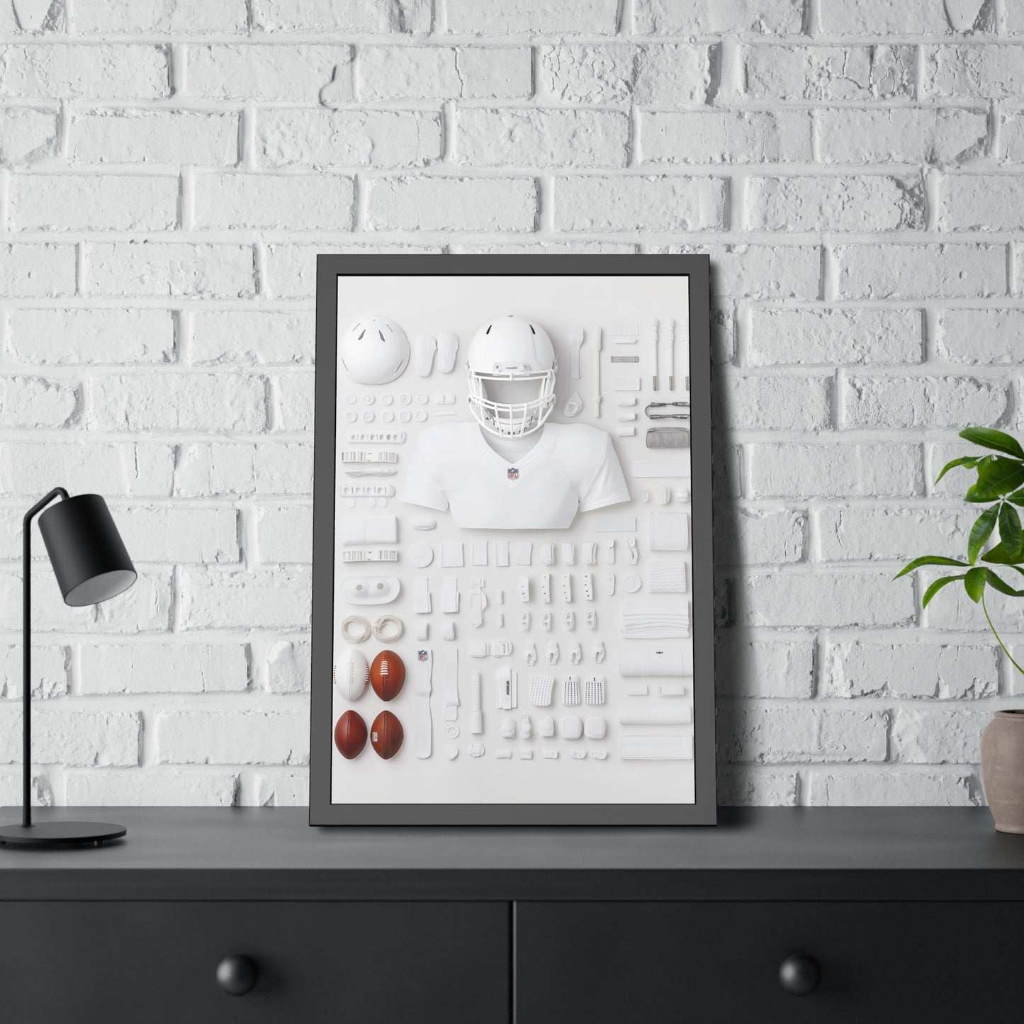 American Football Framed Poster US