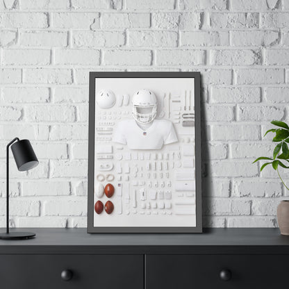 American Football Framed Poster US