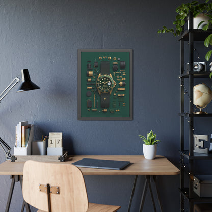 Rolex Framed Poster US