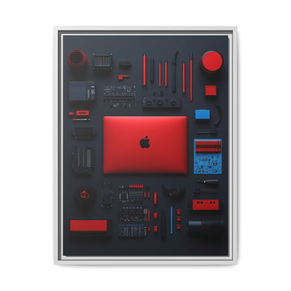Mac Framed Canvas