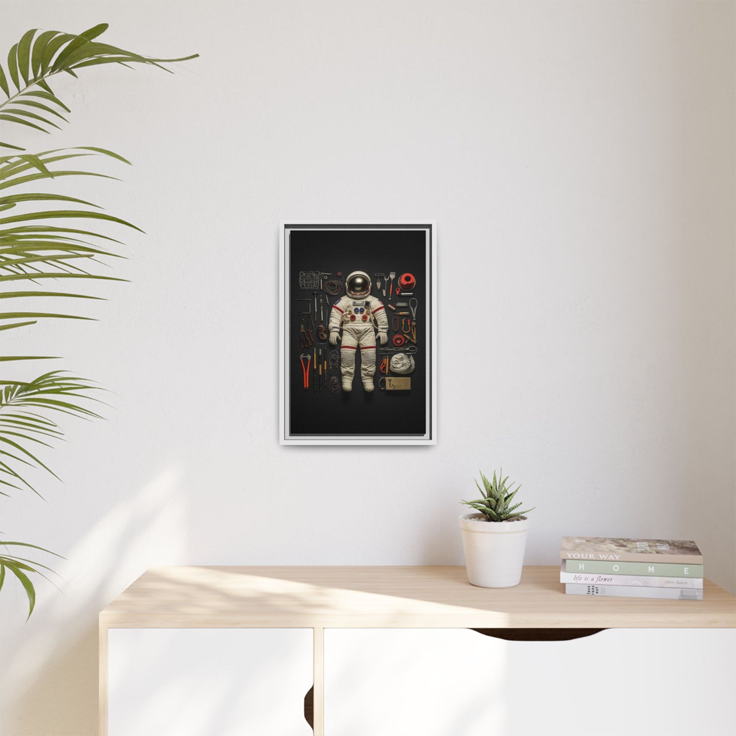 Astronaut Framed Canvas