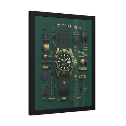 Rolex Framed Poster US
