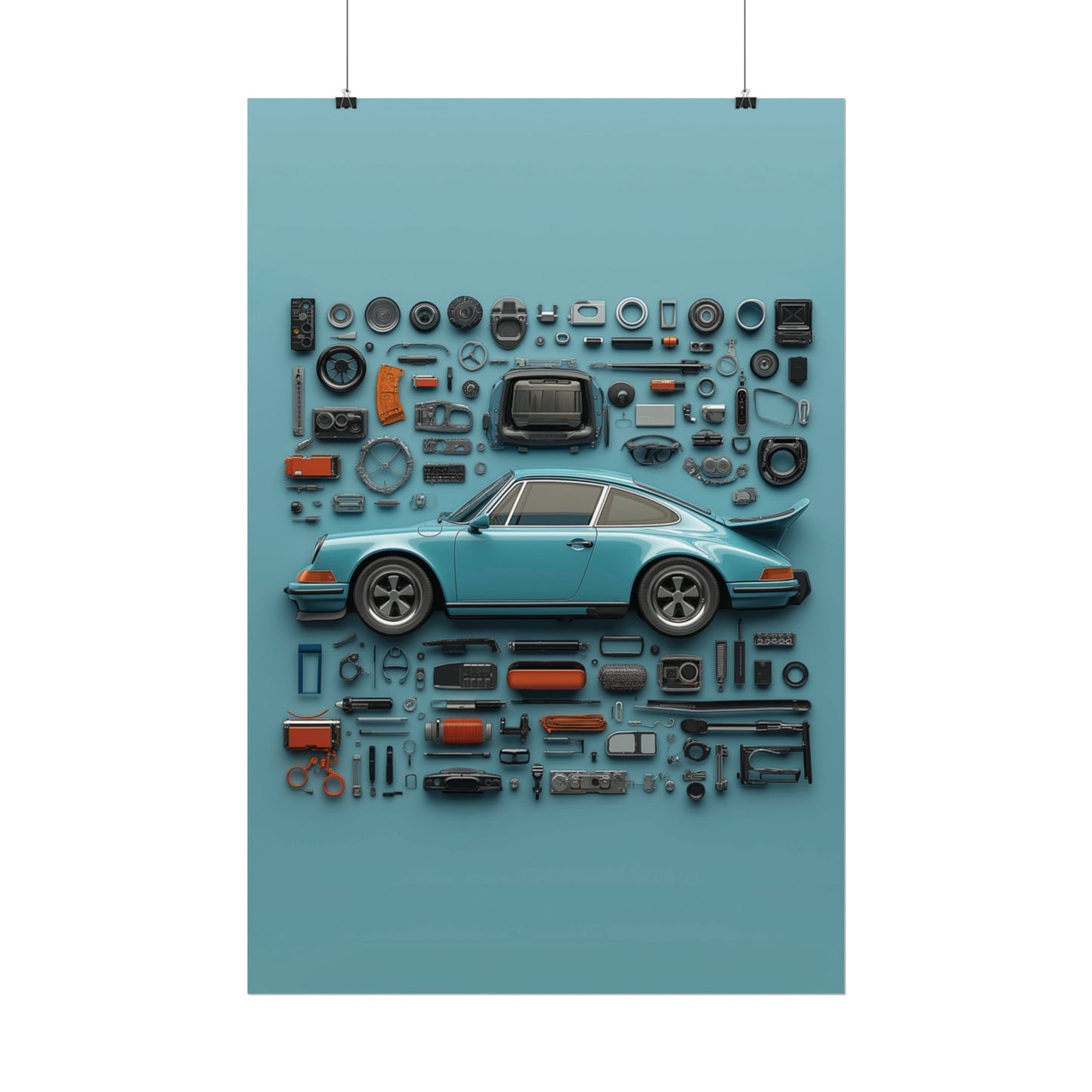 Porsche 911 G Classic Rolled Poster